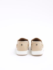 River Island Brown Boys Weave Loafers - Image 3 of 5