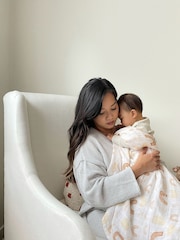 aden + anais Yellow Large Keep Rising 100% Cotton Muslin Blankets 2 Pack - Image 7 of 8