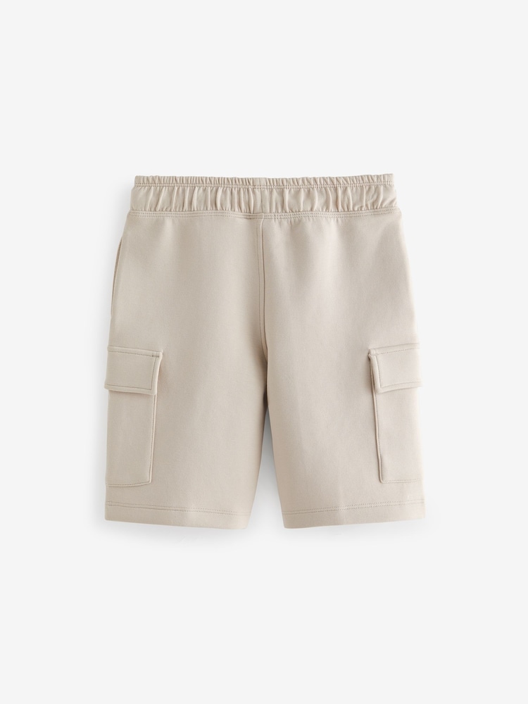 Stone Smart Cargo Jersey Shorts (3-16yrs) - Image 2 of 4