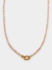 Katie Loxton Gold Tone Sunstone Necklace - Image 2 of 4