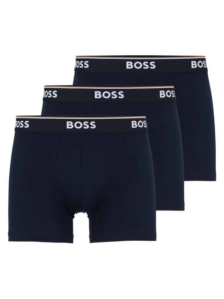 BOSS Blue Power Briefs 3 Pack - Image 1 of 5