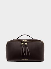 Chocolate marrom - Katie Loxton Soho Large Make Up / Wash Bag - Imagem 1 de 4