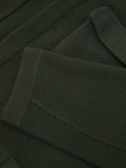 Reiss Forest Green Lockwood Boiled Wool Twin-Pocket Overshirt - Image 8 of 8
