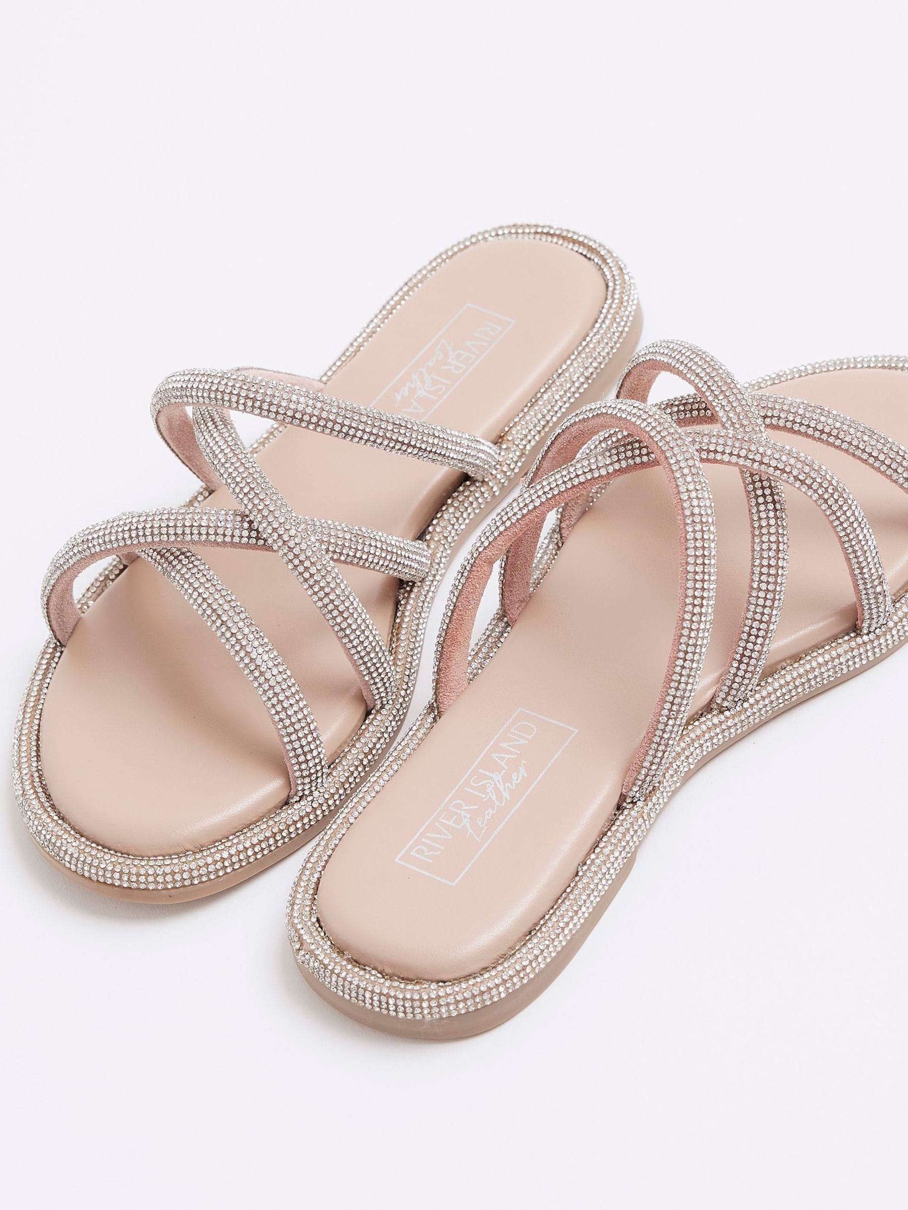 River island sandals cheap