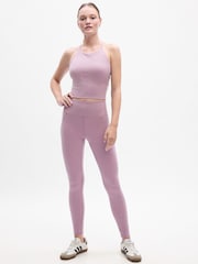 Gap Purple High Waisted Full Length Leggings - Image 1 of 2