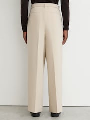 Reiss Stone Atwell Relaxed-Fit Belted Trousers - Image 6 of 7