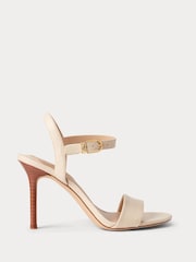 Lauren Ralph Lauren Gwen Nappa Leather Strap Heels - Image 2 of 4