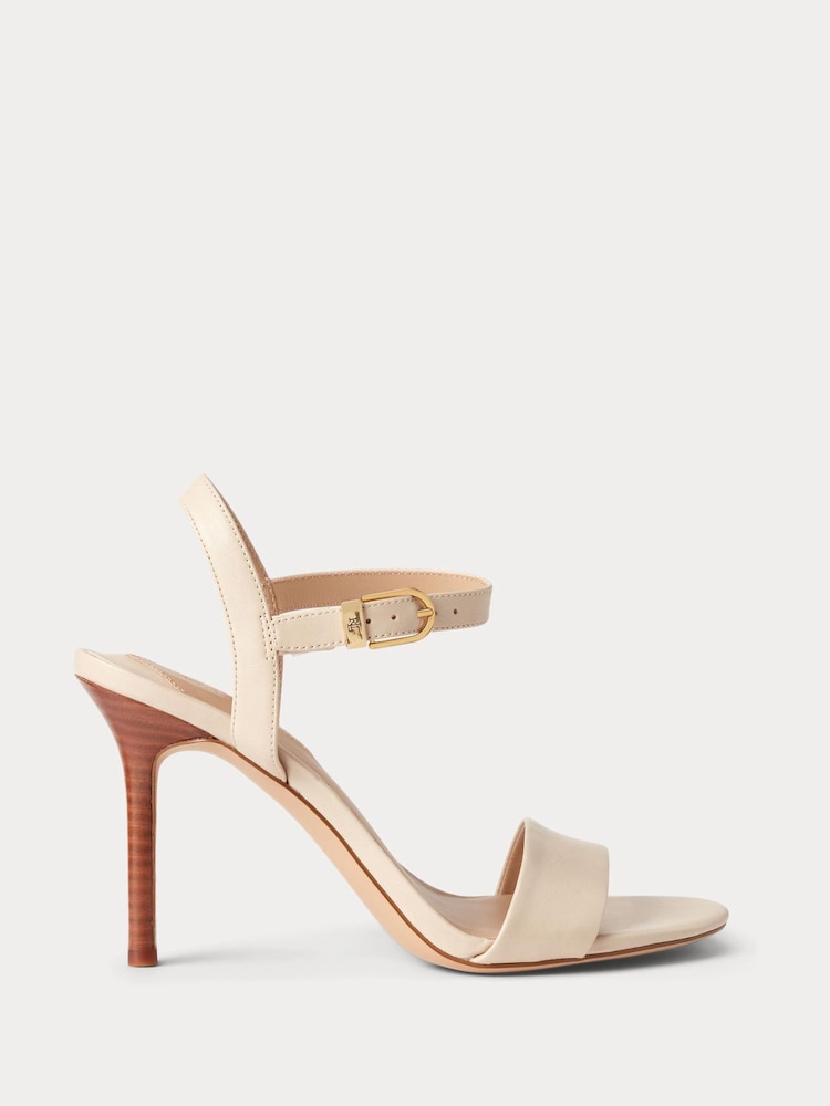 Lauren Ralph Lauren Gwen Nappa Leather Strap Heels - Image 2 of 4 Lauren Ralph Lauren Gwen Nappa Leather Strap Heels - Image 2 of 4