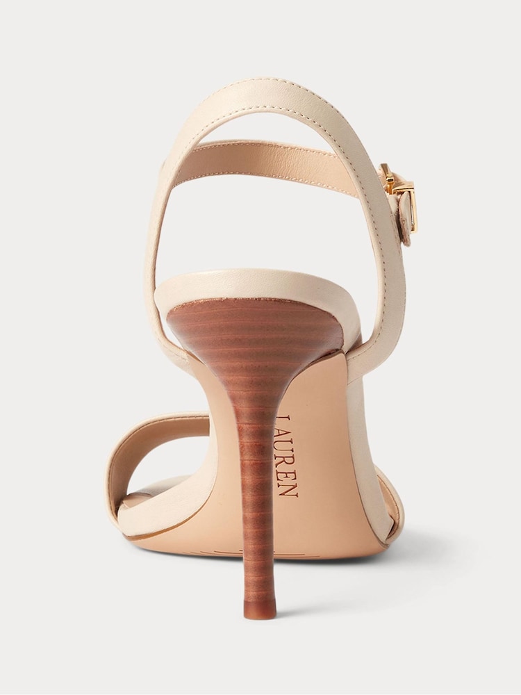 Lauren Ralph Lauren Gwen Nappa Leather Strap Heels - Image 4 of 4 Lauren Ralph Lauren Gwen Nappa Leather Strap Heels - Image 4 of 4