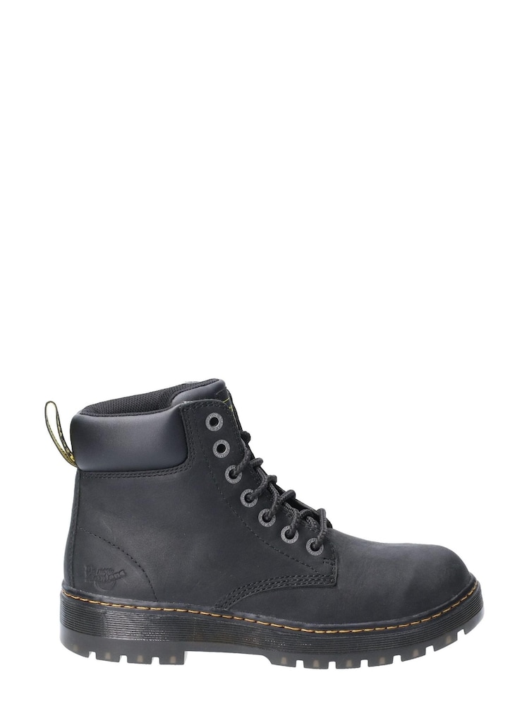 Dr. Martens Black Winch Lace-Up Boots - Image 1 of 4