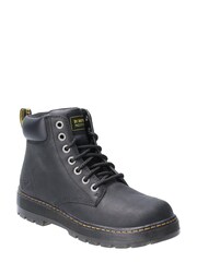 Dr. Martens Black Winch Lace-Up Boots - Image 2 of 4