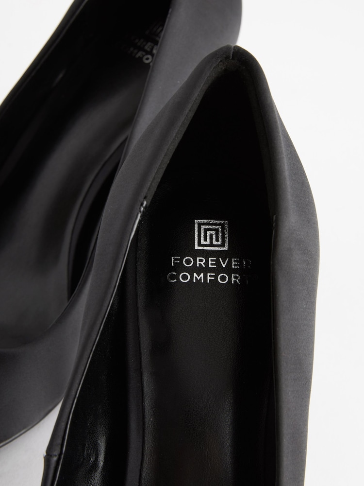 črna - Salonarji z obrobo s srčki Forever Comfort® - Slika 7 iz 7 črna - Salonarji z obrobo s srčki Forever Comfort® - Slika 7 iz 7