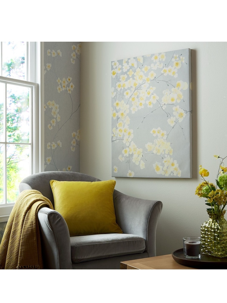 Art For The Home Grey Radiance Orchid Canvas - Image 1 of 2 Art For The Home Grey Radiance Orchid Canvas - Image 1 of 2