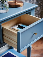 Clarke and Clarke Blue Ashdon Console Table - Image 5 of 10