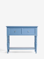Clarke and Clarke Blue Ashdon Console Table - Image 6 of 10