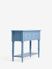 Clarke and Clarke Blue Ashdon Console Table - Image 7 of 10