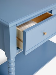 Clarke and Clarke Blue Ashdon Console Table - Image 8 of 10
