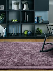 Asiatic Rugs Purple Zehraya Purple Washable Rug - Image 1 of 5