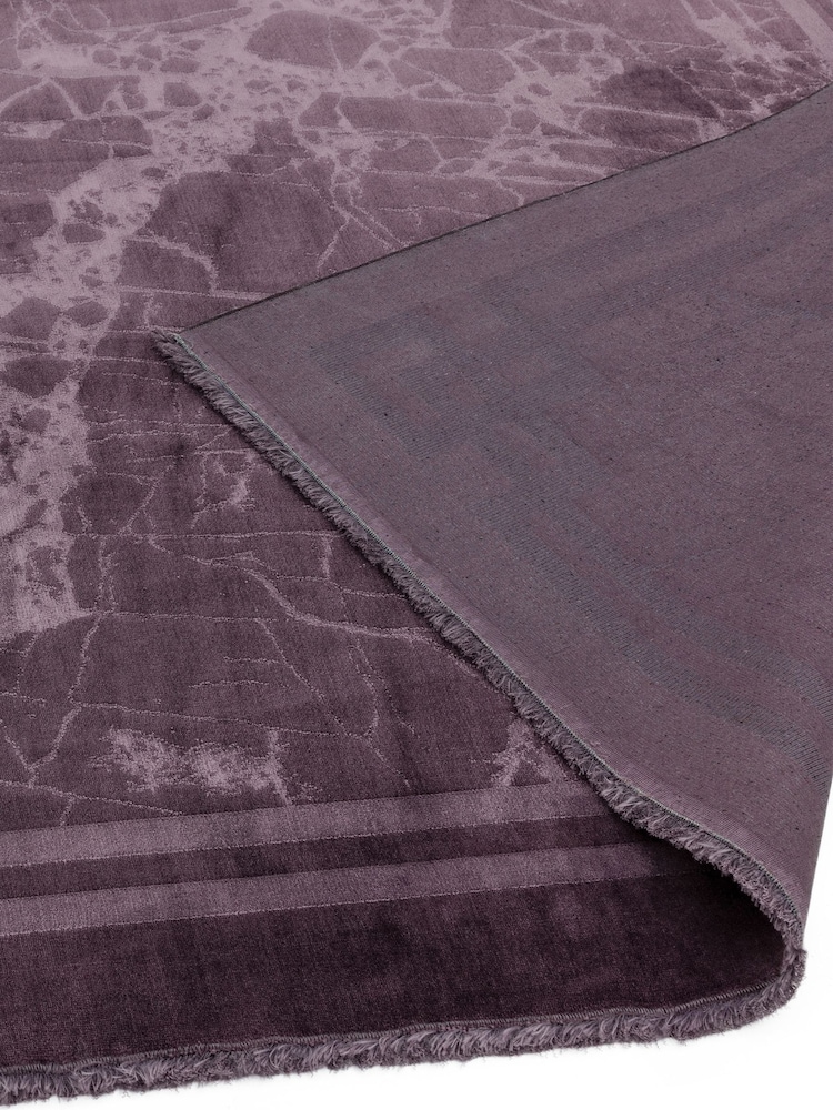 Asiatic Rugs Purple Zehraya Purple Washable Rug - Image 5 of 5
