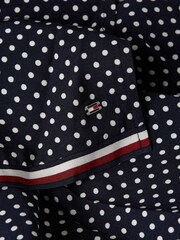 Tommy Hilfiger Blue Polkadot Midi Shirt Dress - Image 6 of 6