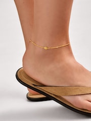 Katie Loxton Gold Tone Aphira Anklet - Image 1 of 4