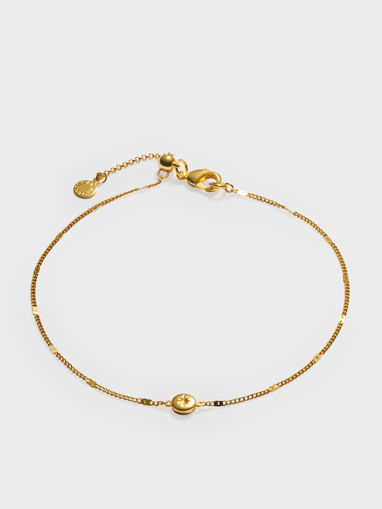 Katie Loxton Gold Tone Aphira Anklet - Image 2 of 4 Katie Loxton Gold Tone Aphira Anklet - Image 2 of 4
