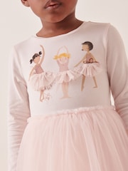Kremno bela balerina - Znak Tutu obleka (3mths-7yrs) - Slika 3 iz 6