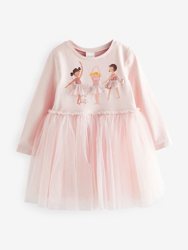 Cream Ballerina Character Tutu Dress (3mths-7yrs) - Image 4 of 6