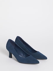 Zapatos de puntera en punta y tacón bajo de JD Williams - Imagen 3 de 4