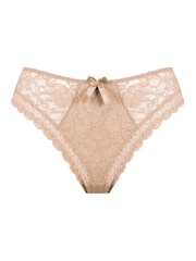 Pour Moi Cream Rebel High Leg Brief - Image 3 of 4