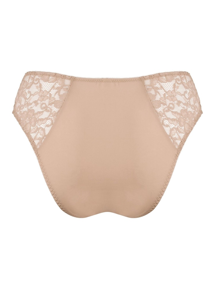 Pour Moi Cream Rebel High Leg Brief - Image 4 of 4 Pour Moi Cream Rebel High Leg Brief - Image 4 of 4