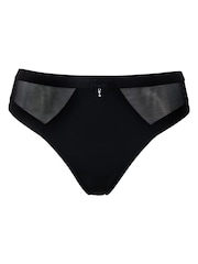 Pour Moi Black High Leg Viva Luxe Briefs - Image 3 of 4