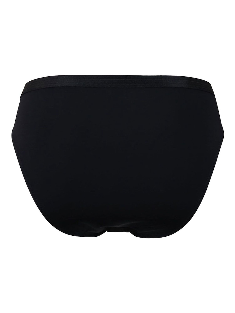 Pour Moi Black High Leg Viva Luxe Briefs - Image 4 of 4 Pour Moi Black High Leg Viva Luxe Briefs - Image 4 of 4
