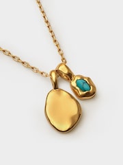 Katie Loxton Gold Tone December Birthstone Necklace - Image 4 of 6
