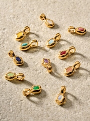 Katie Loxton Gold Tone December Birthstone Necklace - Image 5 of 6