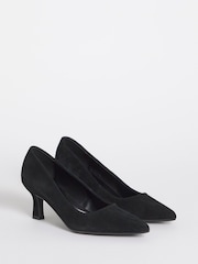 Buty na niskim obcasie typu kitten JD Williams z noskiem w szpic - Obraz 3 z 4