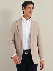 Charles Tyrwhitt Natural Corduroy Slim Fit Jacket - Image 1 of 4