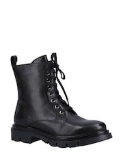 Hush Puppies Rhea Black Lace Boots - Image 2 of 4