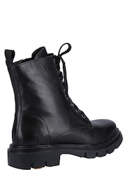Hush Puppies Rhea Black Lace Boots - Image 3 of 4