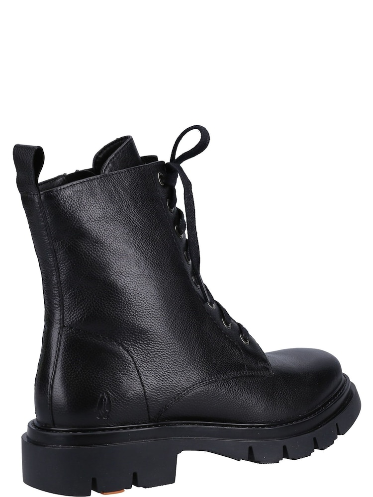 Hush Puppies Rhea Black Lace Boots - Image 3 of 4