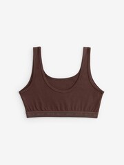Trüffelbraun - Crop Tops 3er-Pack (5-16 Jahre) - Bild 3 von 6