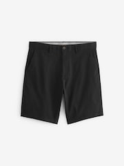 Black Straight Fit Stretch Chinos Shorts - Image 5 of 6