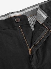 Black Straight Fit Stretch Chinos Shorts - Image 6 of 6