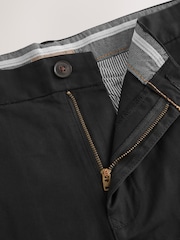 Black Straight Fit Stretch Chinos Shorts - Image 7 of 8