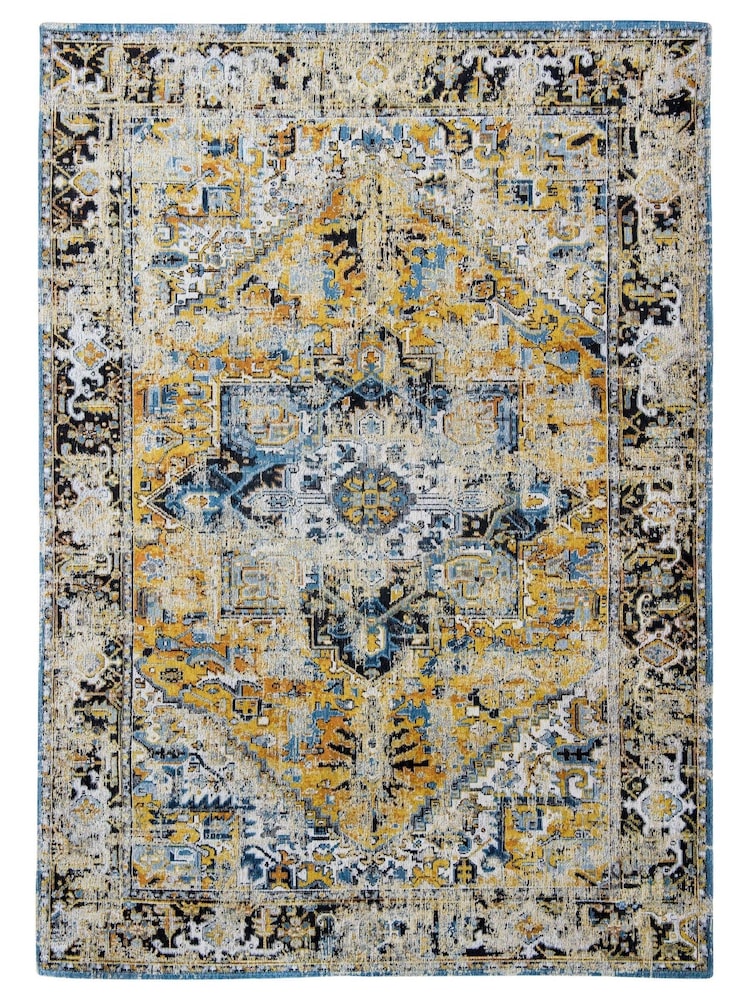 Louis de Poortere Amir Gold Antiquarian Rug - Image 4 of 4 Louis de Poortere Amir Gold Antiquarian Rug - Image 4 of 4