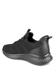 Pavers Black Easy Step In Lightweight Memory Foam Trainers - Image 3 of 5