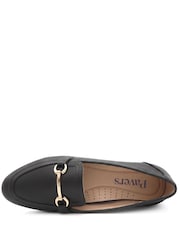 Pavers Black Snaffle Detail Shock Absorbing Moccasins - Image 2 of 5