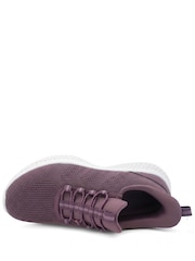 Pavers Purple Easy Step In Lightweight Memory Foam Trainers - Image 3 of 6