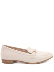 Pavers Cream Snaffle Detail Shock Absorbing Moccasins - Image 1 of 5