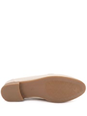 Pavers Cream Snaffle Detail Shock Absorbing Moccasins - Image 4 of 5